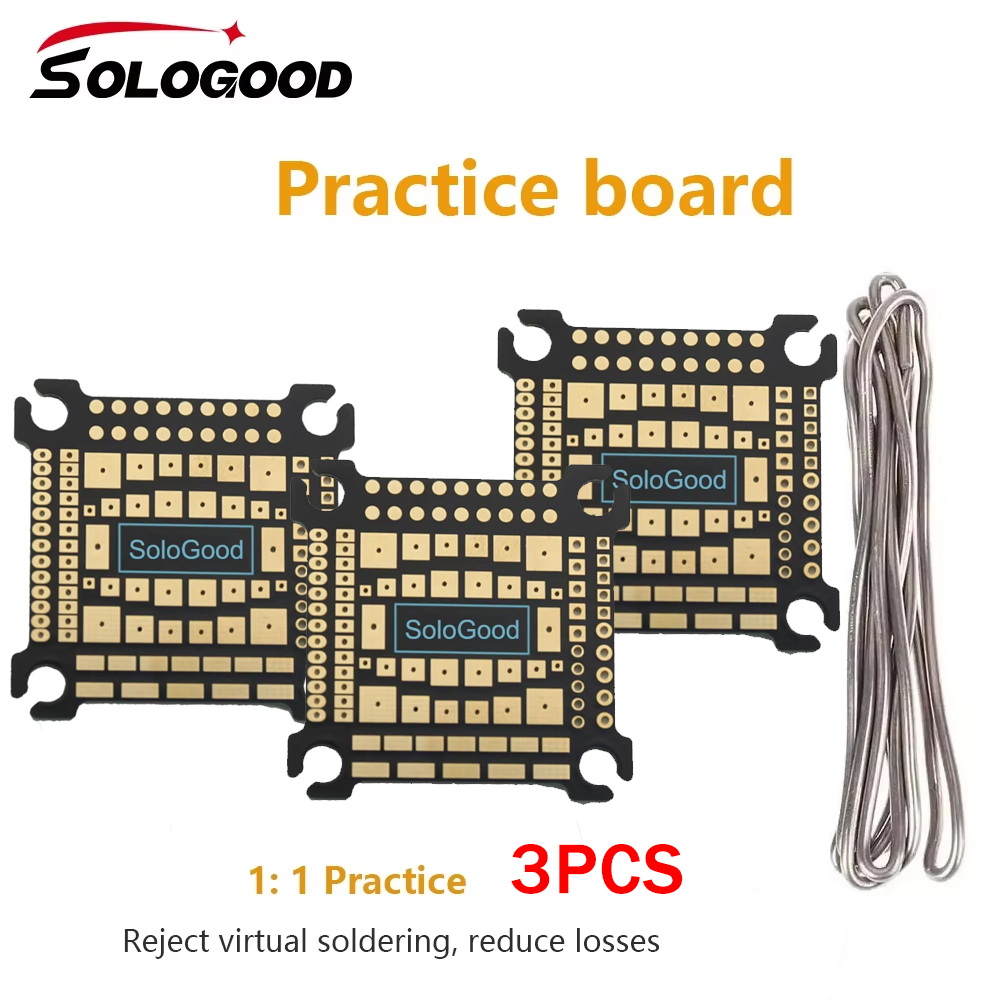 Fpv Drone Tool Kit - Papan Latihan Soldering SoloGood 30.5*30.5mm 1:1