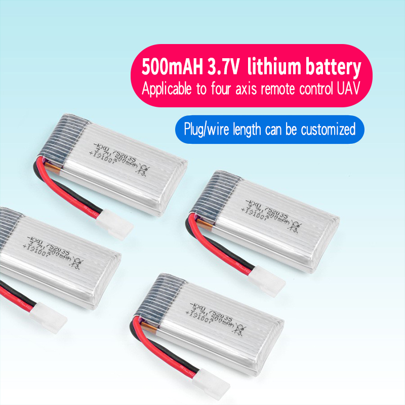 Baterai Liion Isi Ulang 3.7V 5 - Eachine Drone E010 ulasan dan harga