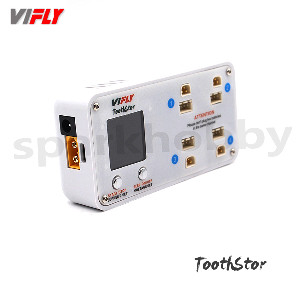 Pengisi Daya VIFLY ToothStor 4 - Fpv Drone Charger ulasan dan harga