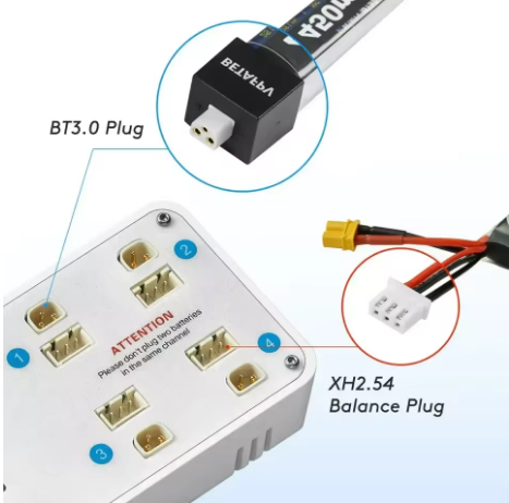 Pengisi Daya VIFLY ToothStor 4 - Fpv Drone Charger ulasan dan harga